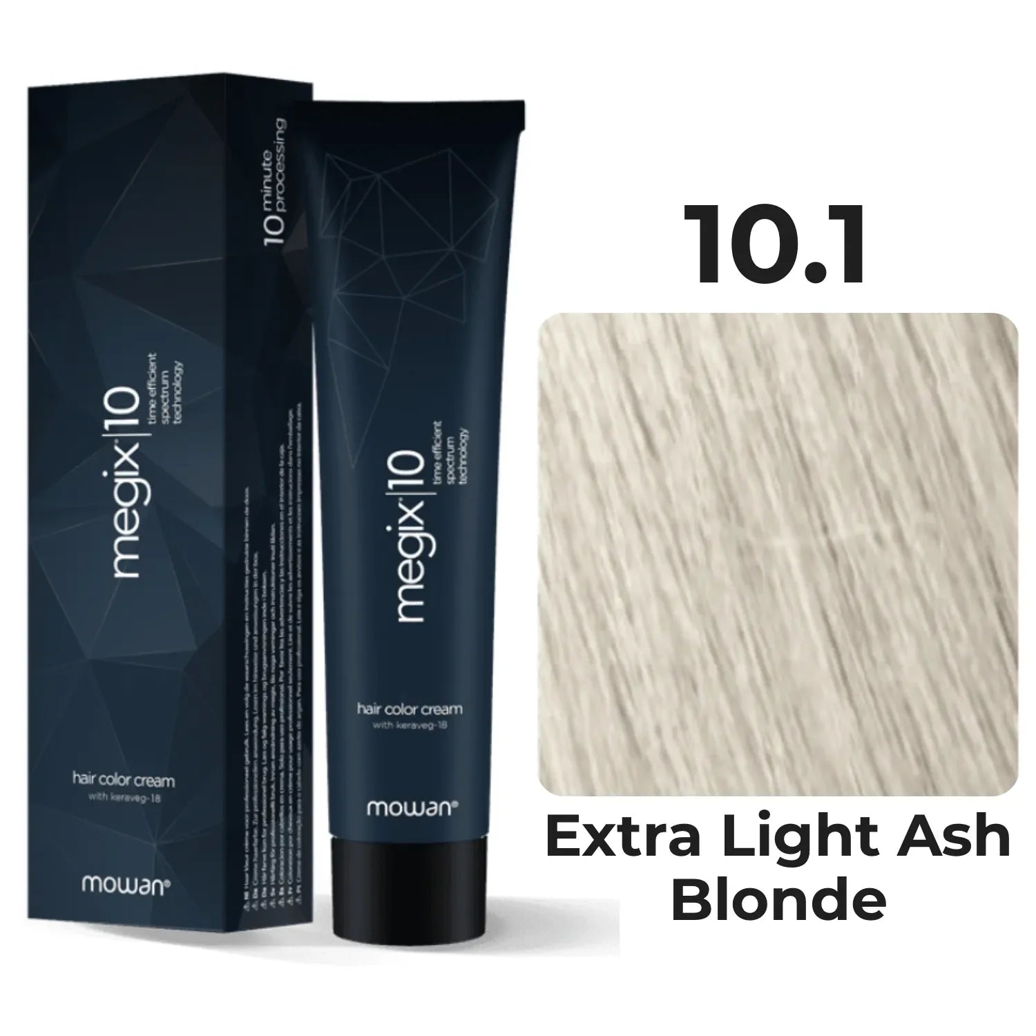 Mowan  - Megix Hair Color - Ash 10.1