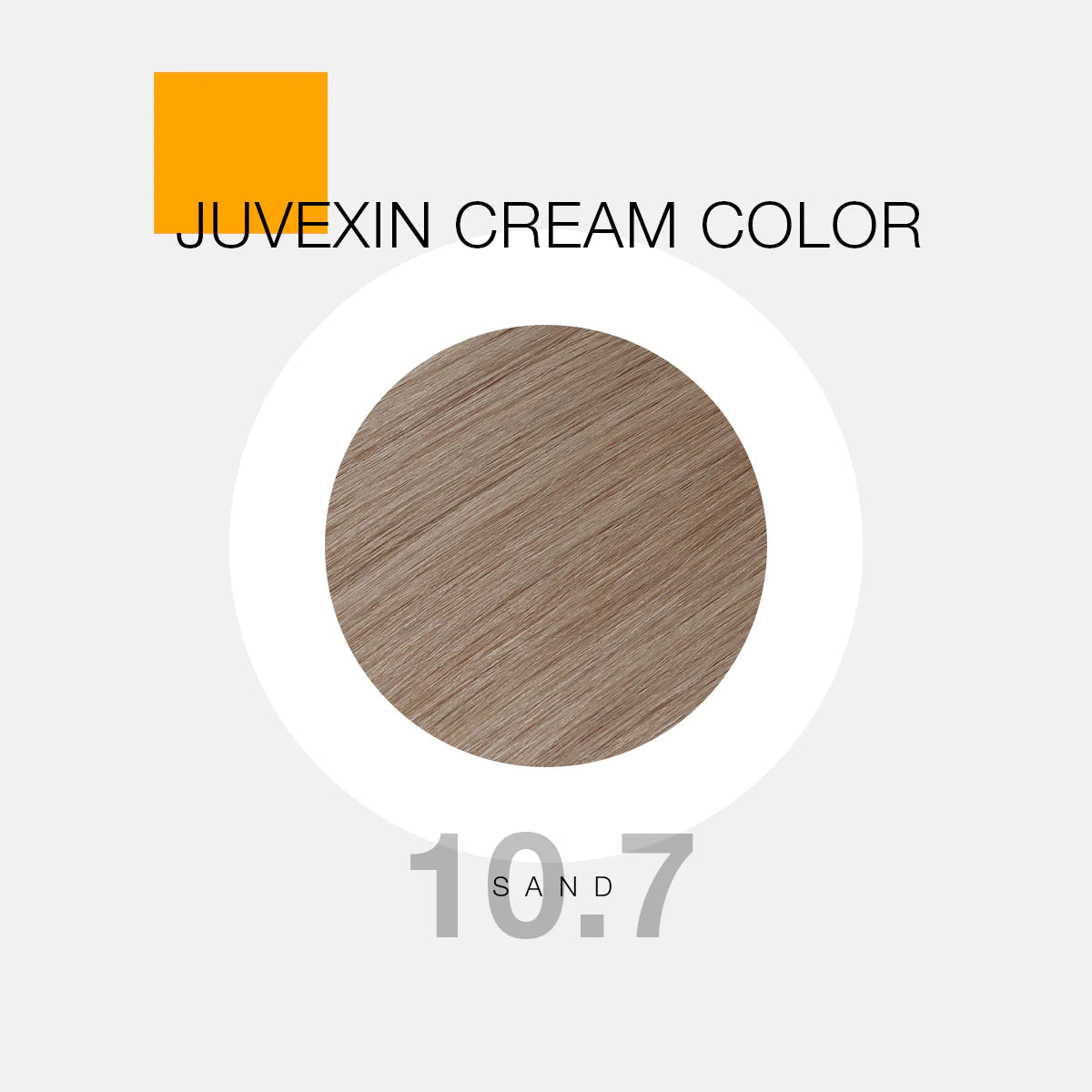 GK Hair Color - Juvexin Cream Color Pro Sand 10.7