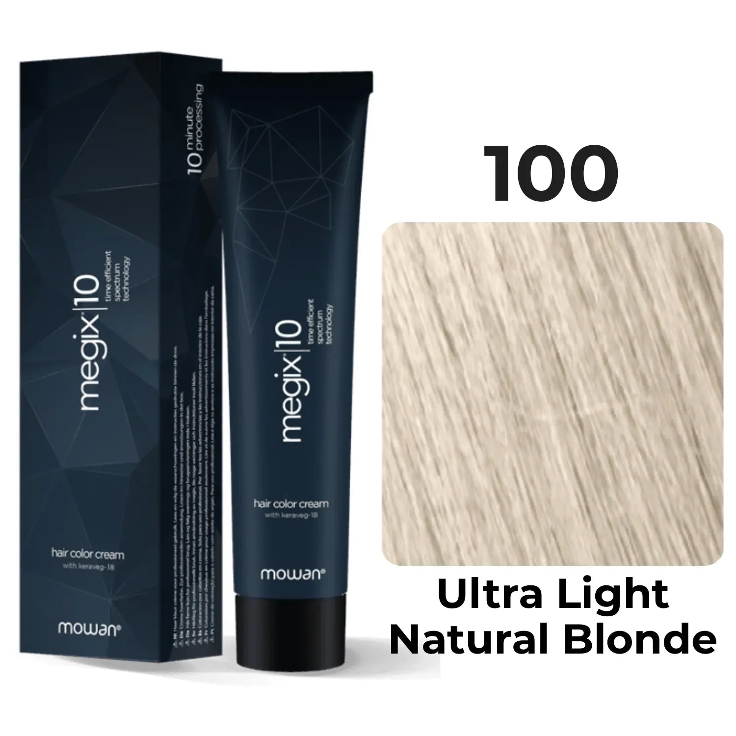 Mowan  - Megix Hair Color - Ultra Blondes 100