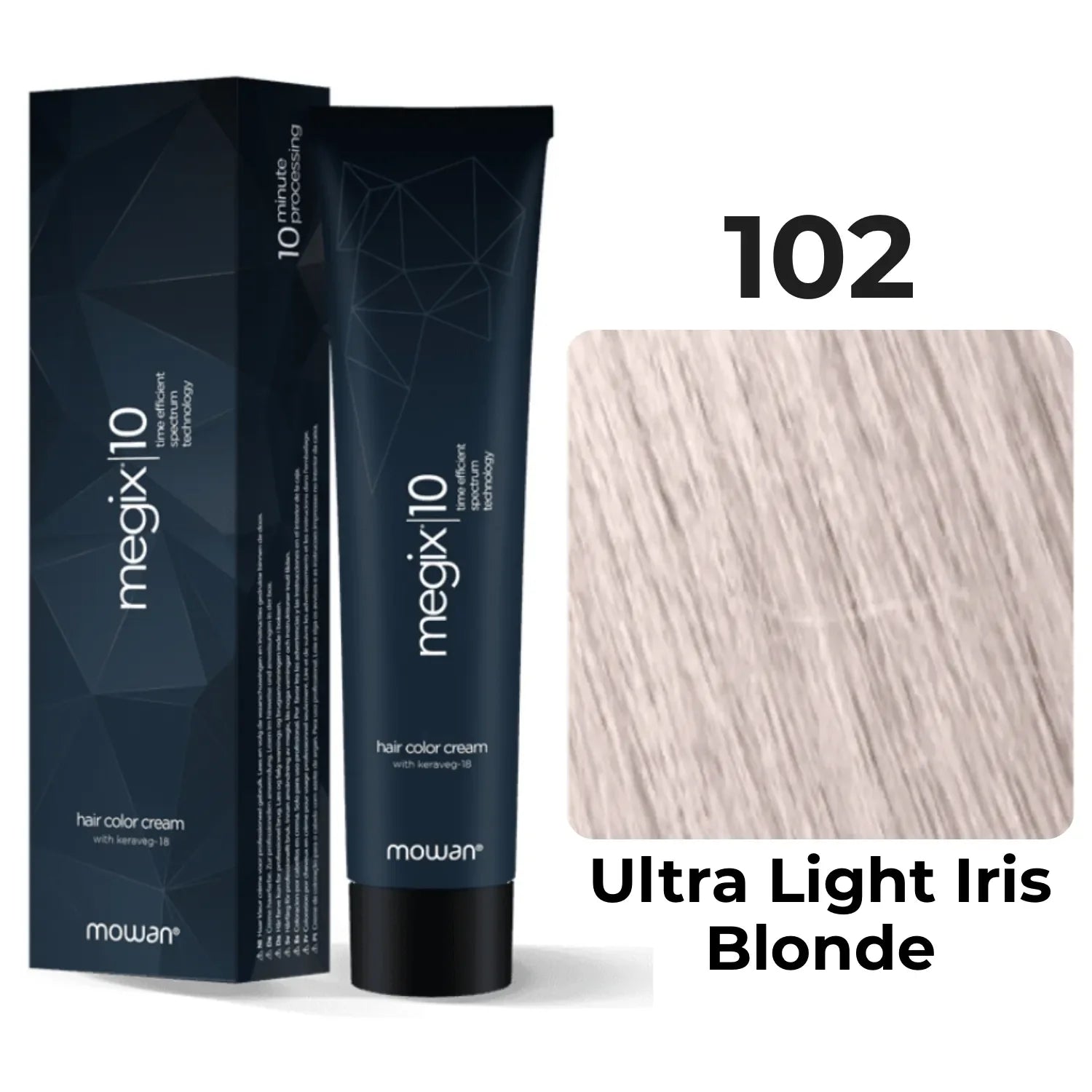 Mowan  - Megix Hair Color - Ultra Blondes 102