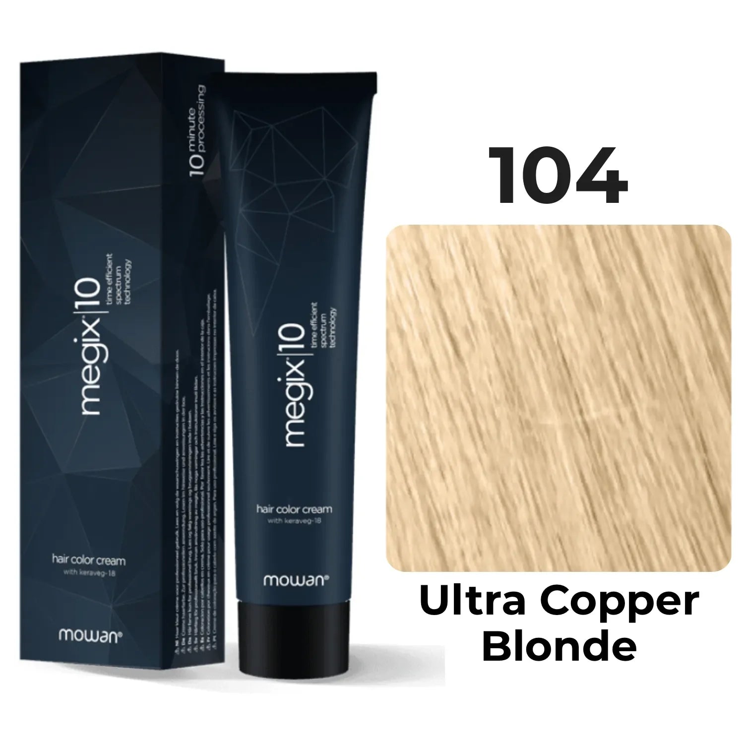 Mowan  - Megix Hair Color - Ultra Blondes 104