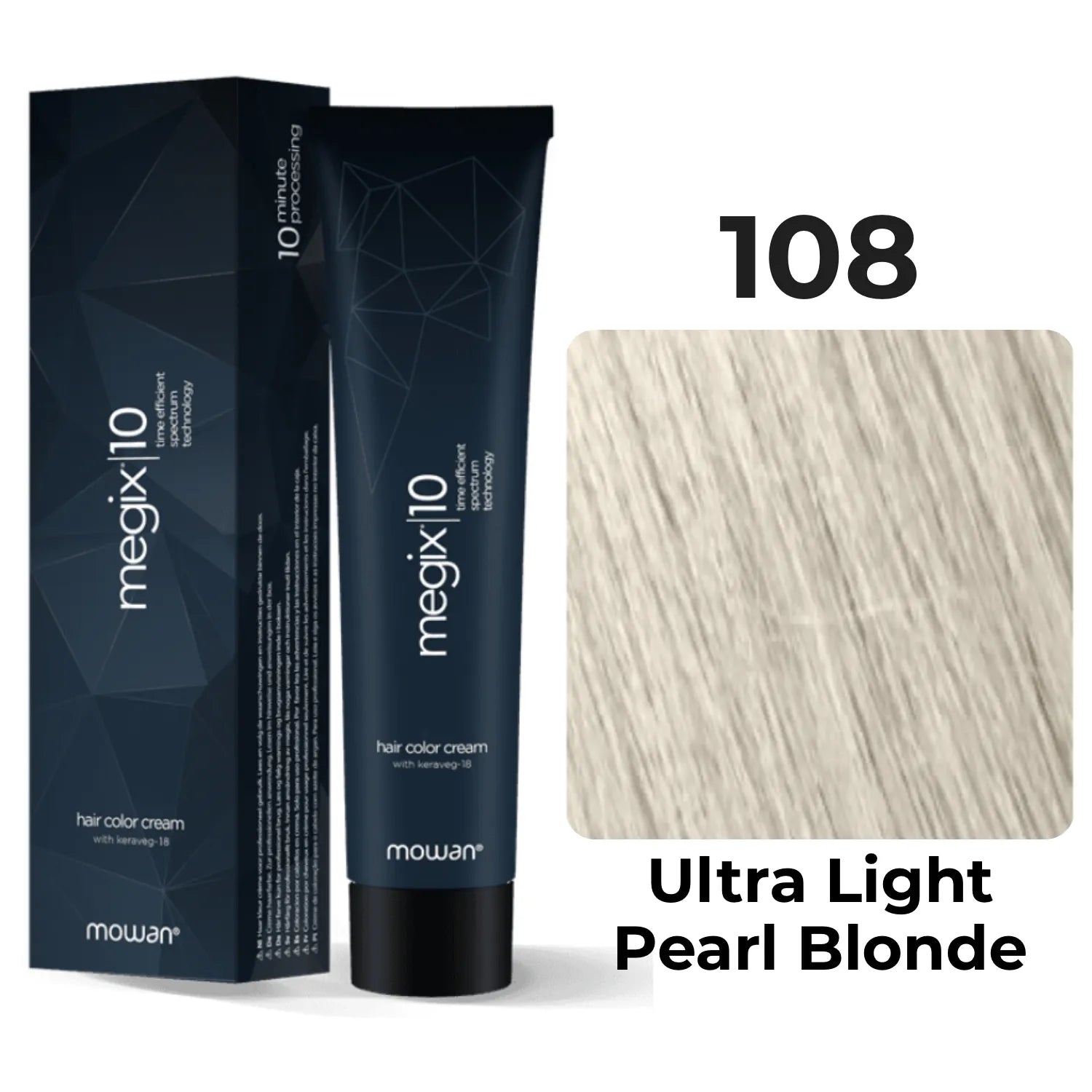 Mowan  - Megix Hair Color - Ultra Blondes 108