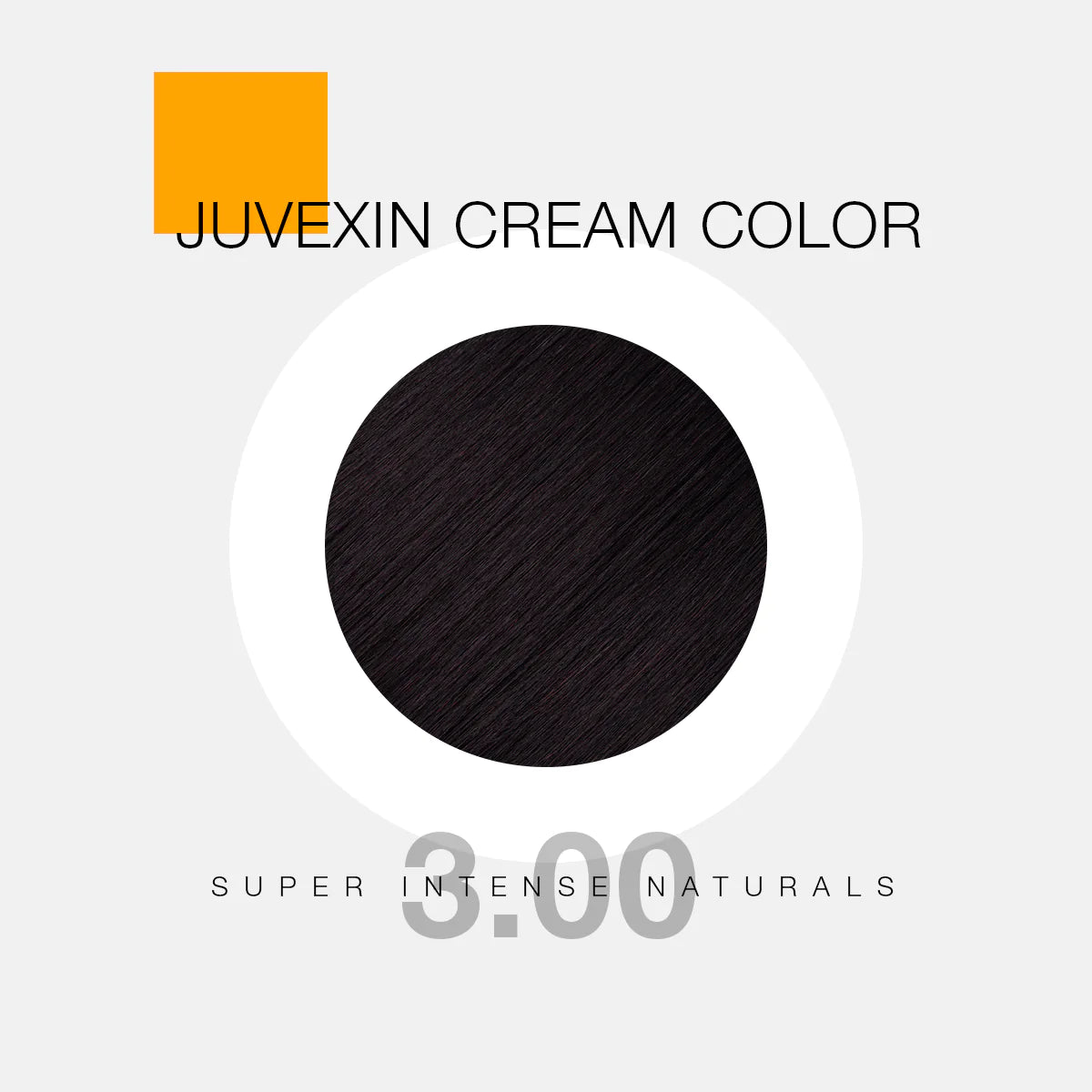 GK Hair Color - Juvexin Cream Color Pro Super Intense Naturals 3.00