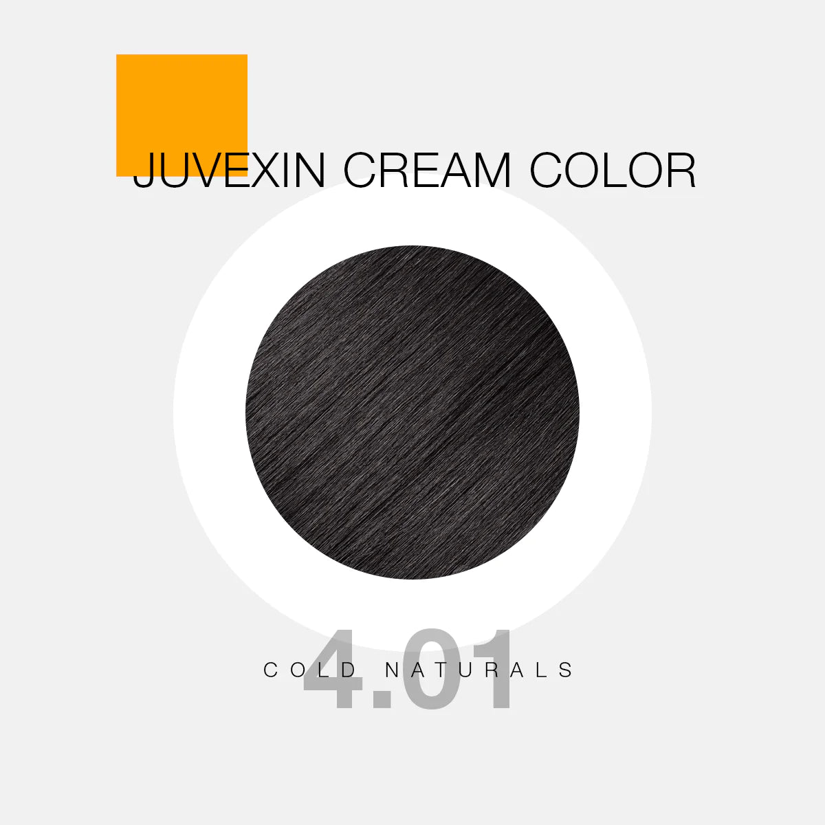 GK Hair Color - Juvexin Cream Color Pro Cold Naturals 4.01