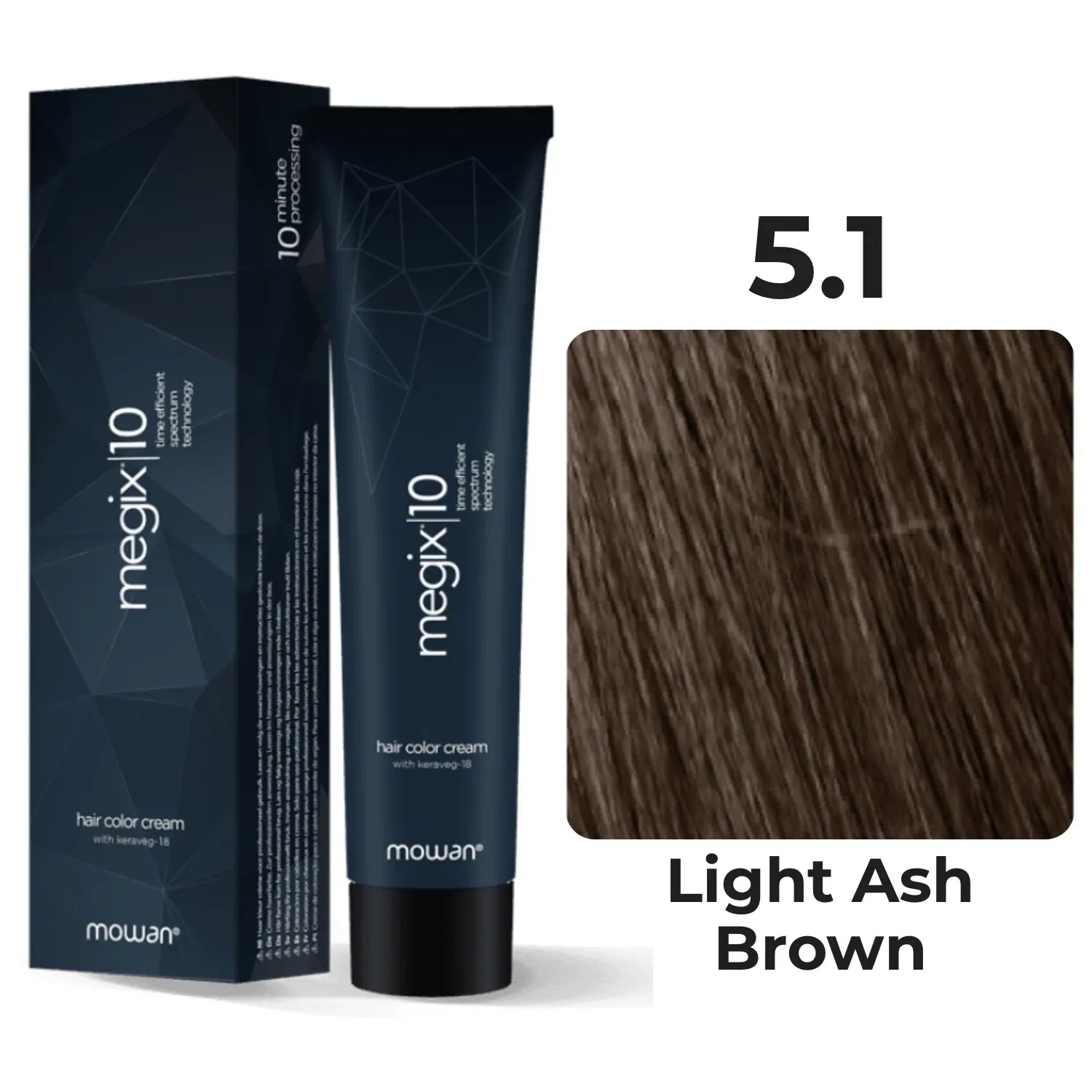 Mowan  - Megix Hair Color - Ash 5.1