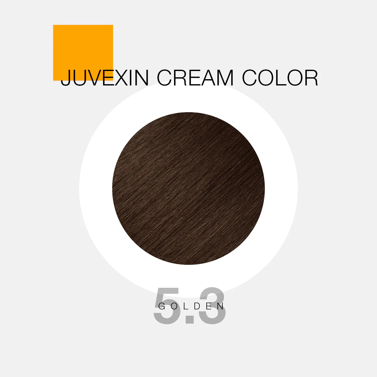 GK Hair Color - Juvexin Cream Color Pro Goldens 5.3