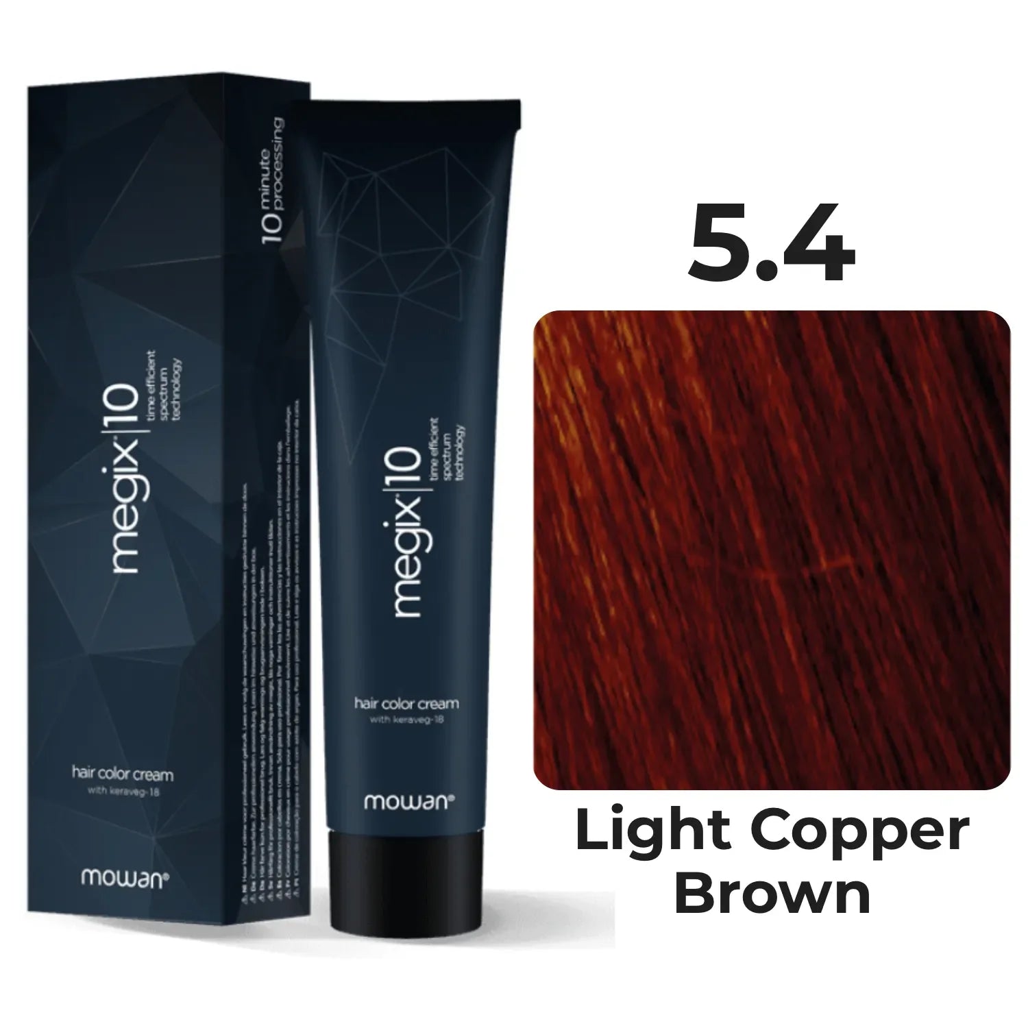 Mowan  - Megix Hair Color - Copper 5.4 