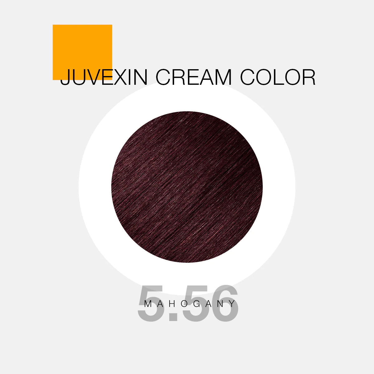 GK Hair Color - Juvexin Cream Color Pro Mahogany 5.56