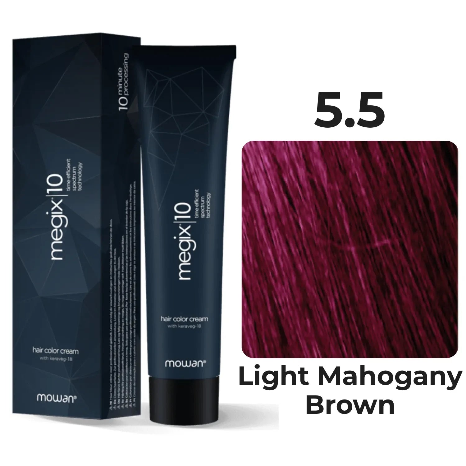 Mowan  - Megix Hair Color - Mahogany 5.5