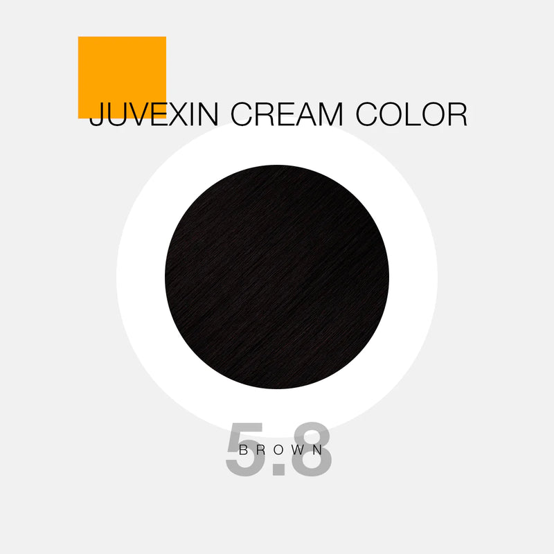 GK Color Hair -Juvexin Cream Color PSalon Professional Juvexinro Brown  5.8