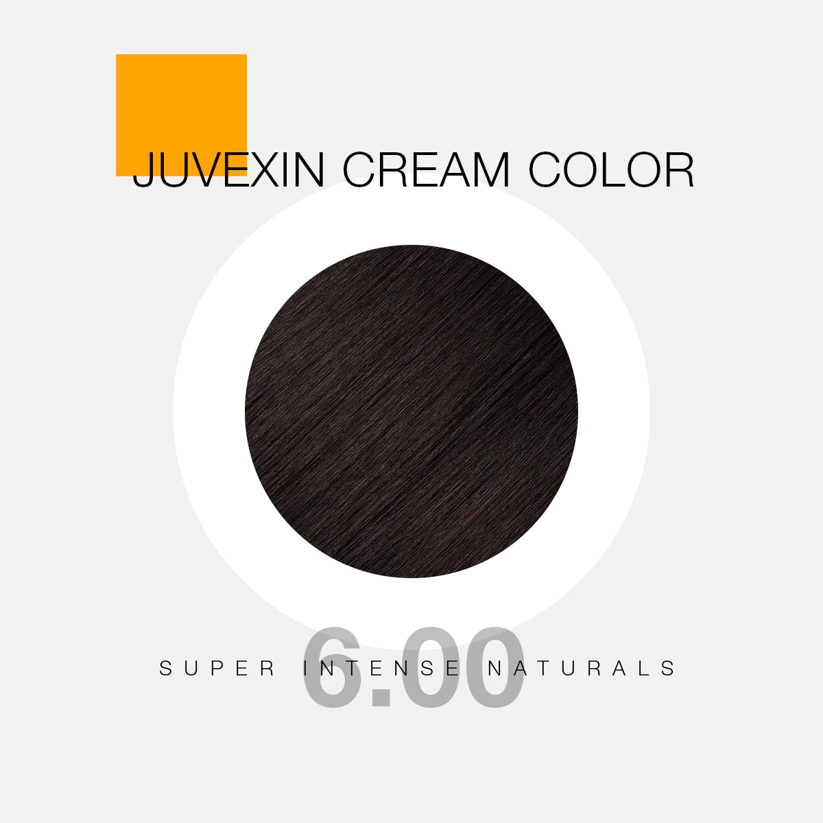 GK Hair Color - Juvexin Cream Color Pro Super Intense Naturals 6.00