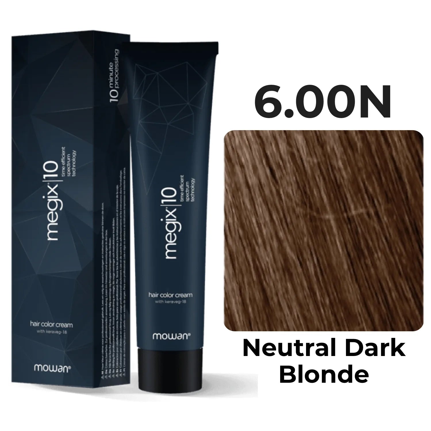 Mowan  - Megix Hair Color - True Neutrals 6.00N