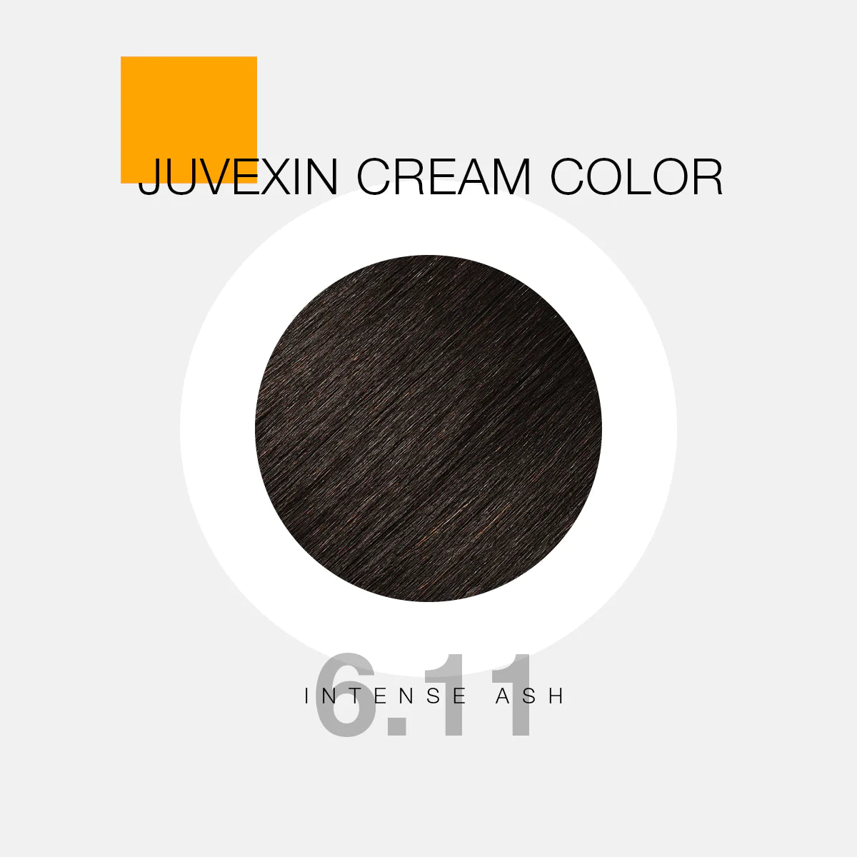 GK Hair Color - Juvexin Cream Color Pro Intense Ash 6.11