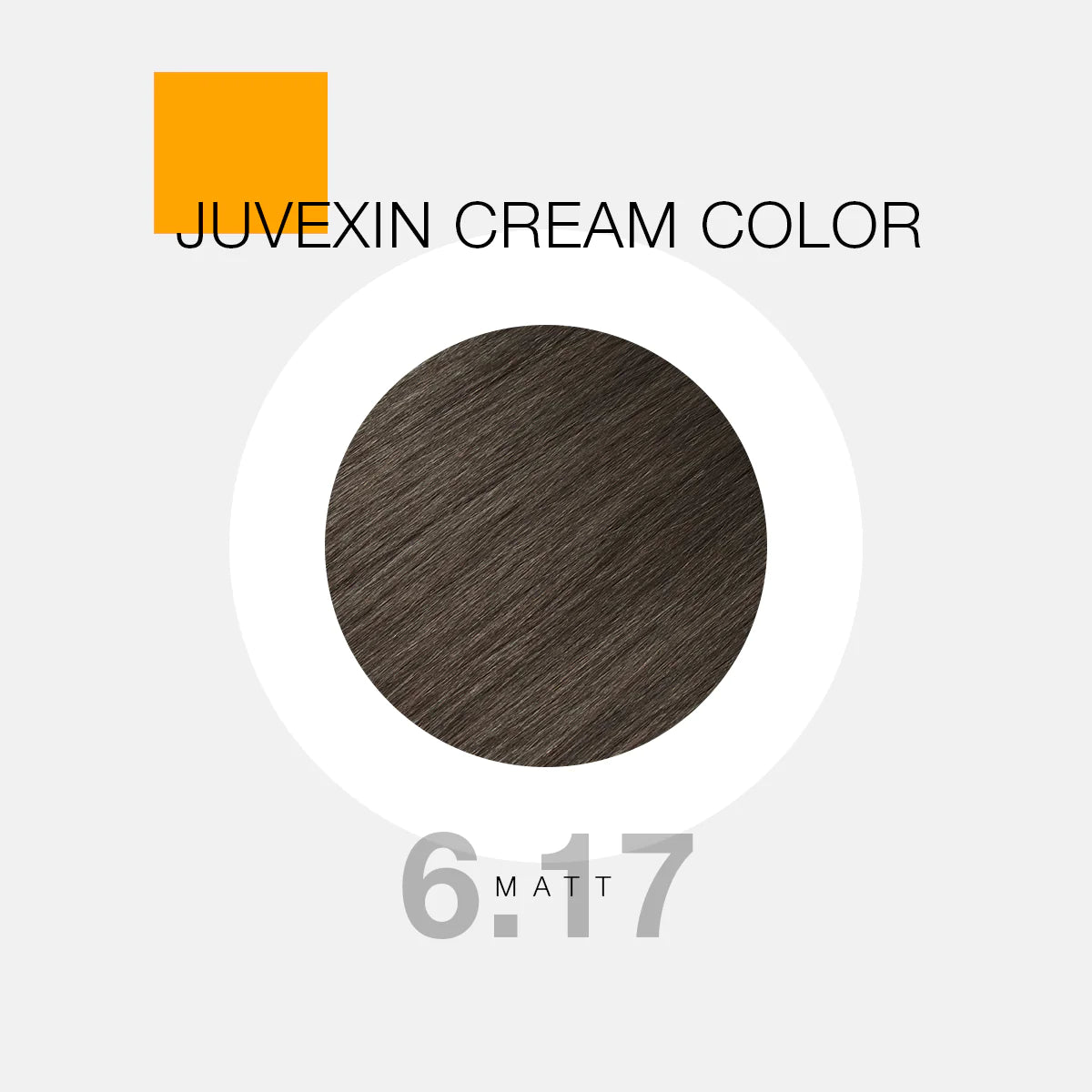 GK Color Hair - Juvexin Cream Color Salon Professional Juvexin Pro Matt  6.17