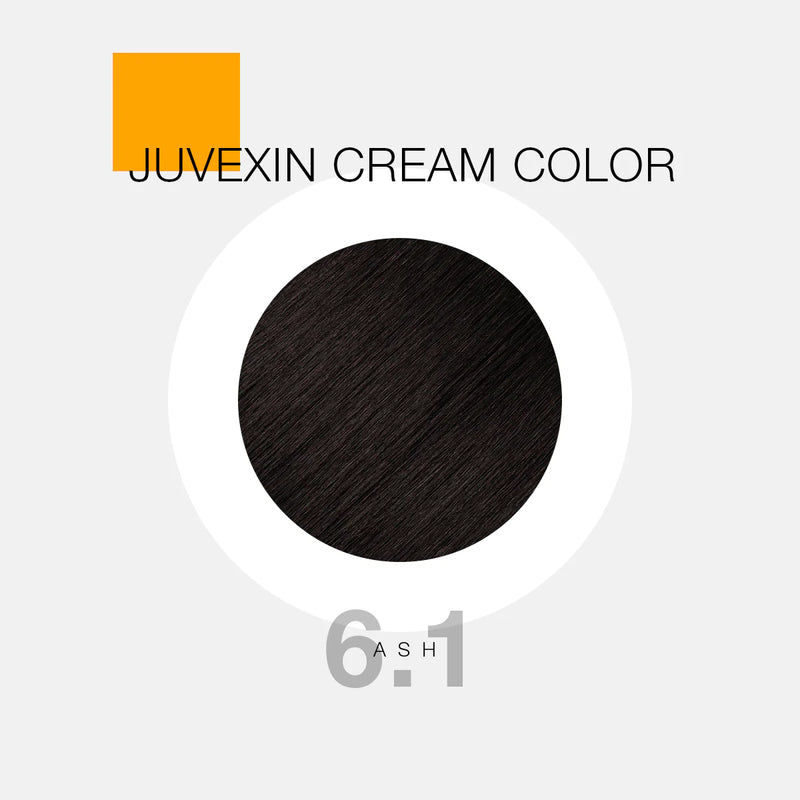 GK Hair Color - Juvexin Cream Color Pro Ash 6.1