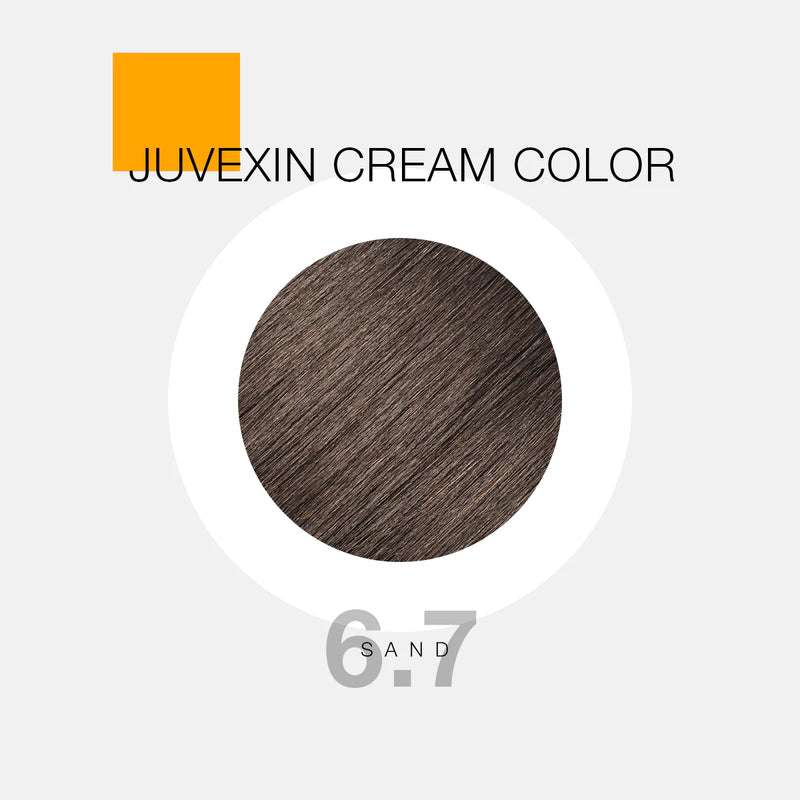 GK Hair Color - Juvexin Cream Color Pro Sand 6.7