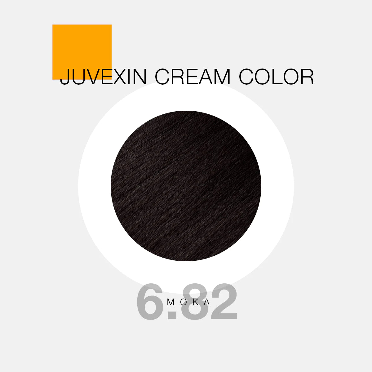 GK Hair Color - Juvexin Cream Color Pro Moka 6.82