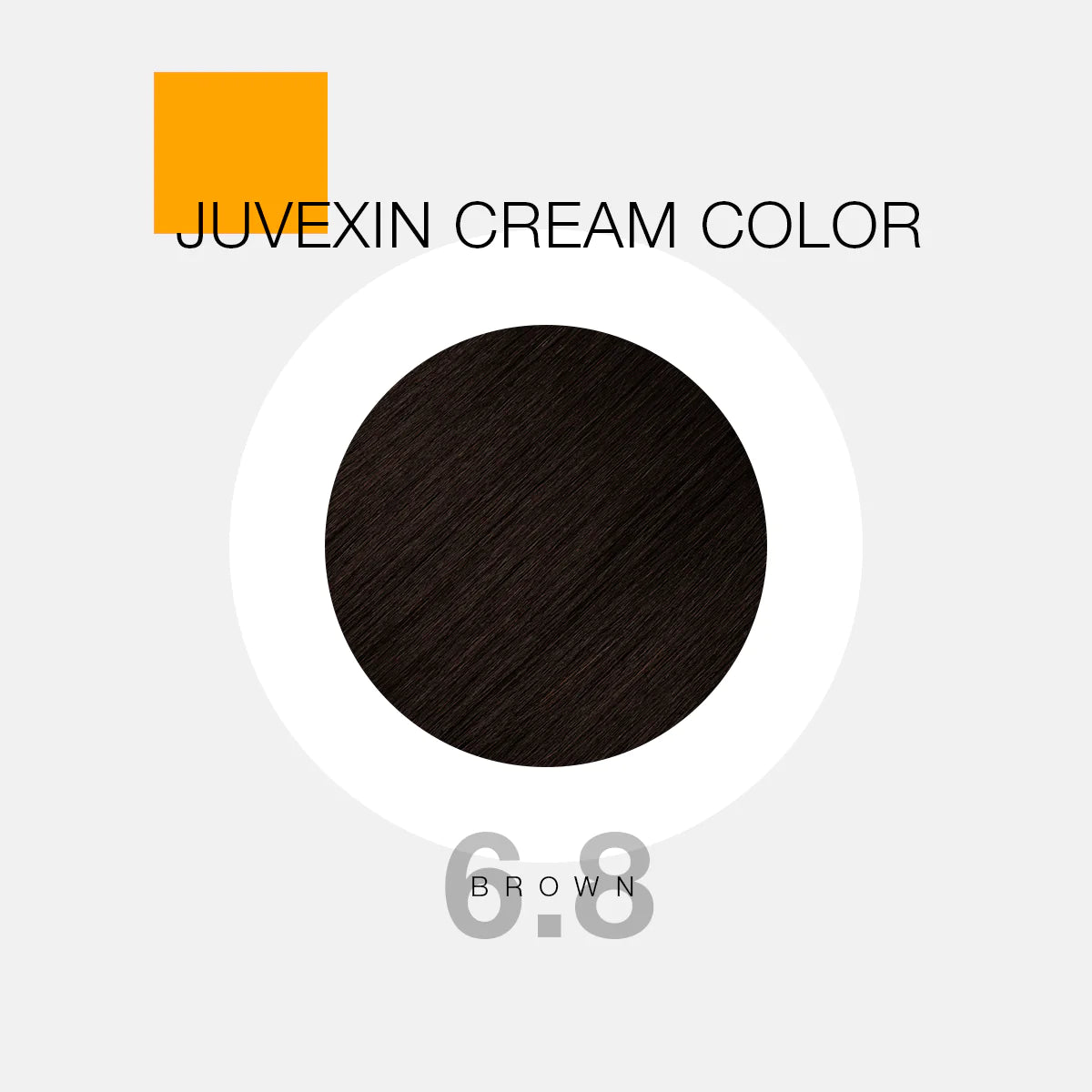 GK Color Hair -Juvexin Cream Color PSalon Professional Juvexinro Brown  6.8