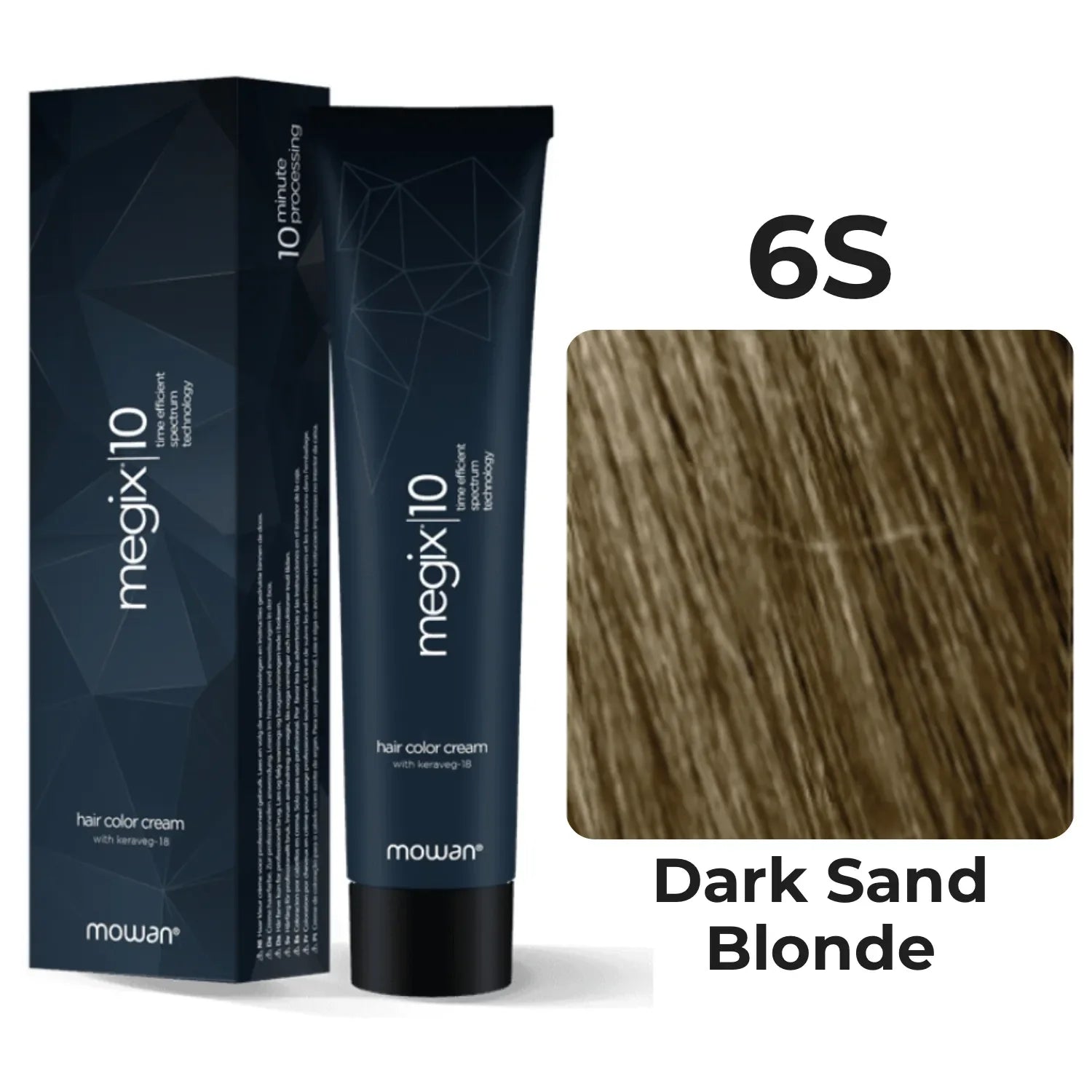 Mowan  - Megix Hair Color - Sand 6S