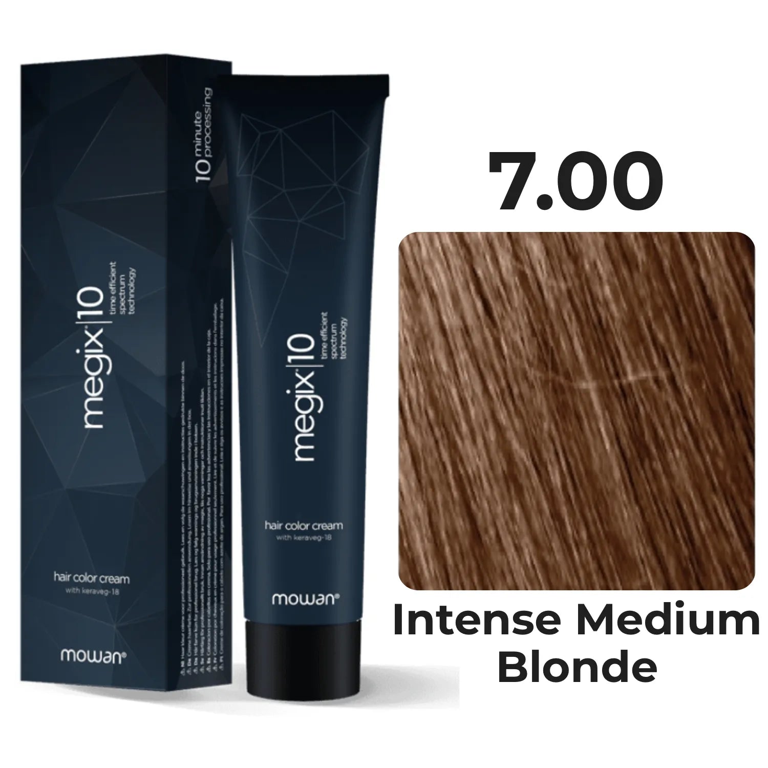 Mowan  - Megix Hair Color - Intense Natural 7.00