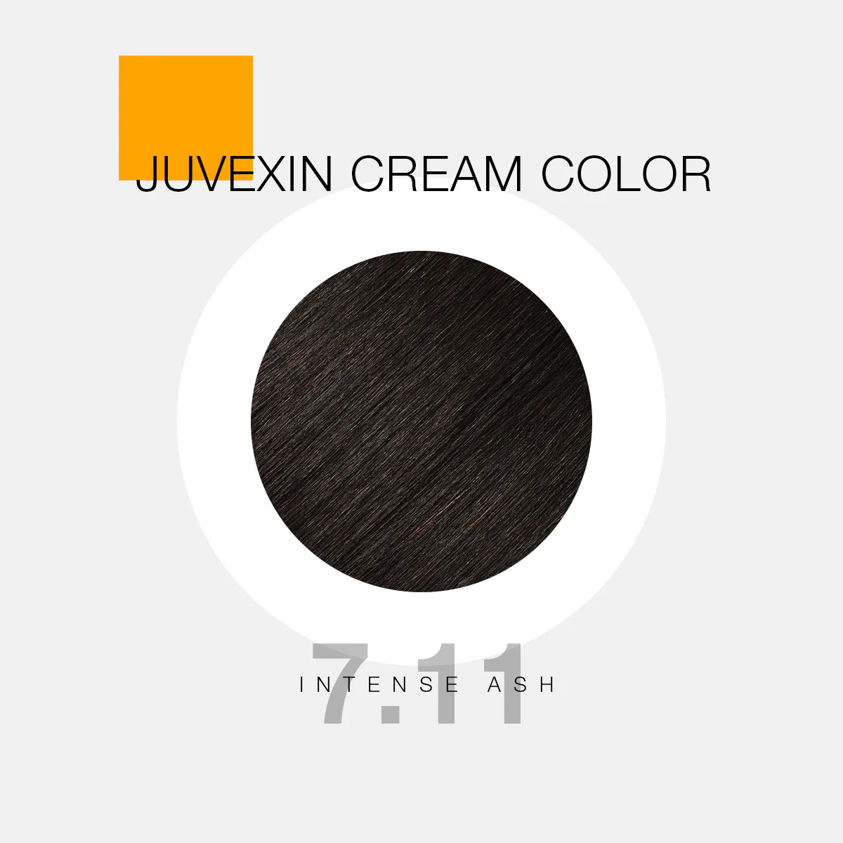 GK Hair Color - Juvexin Cream Color Pro Intense Ash 7.11