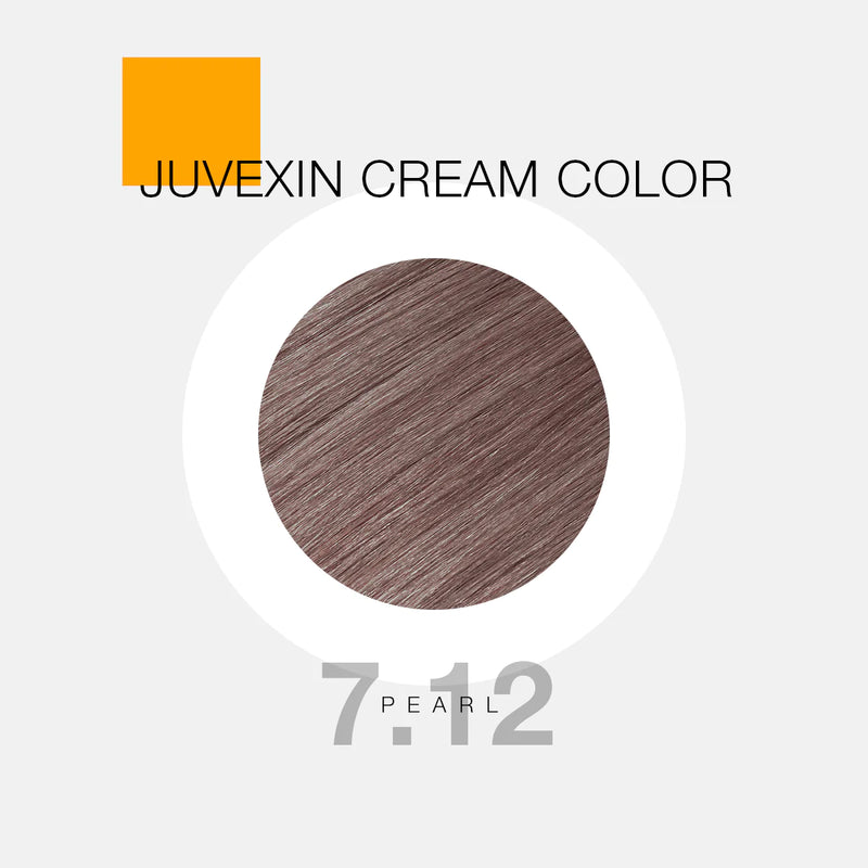 GK Hair Color - Juvexin Cream Color Pro Pearl 7.12