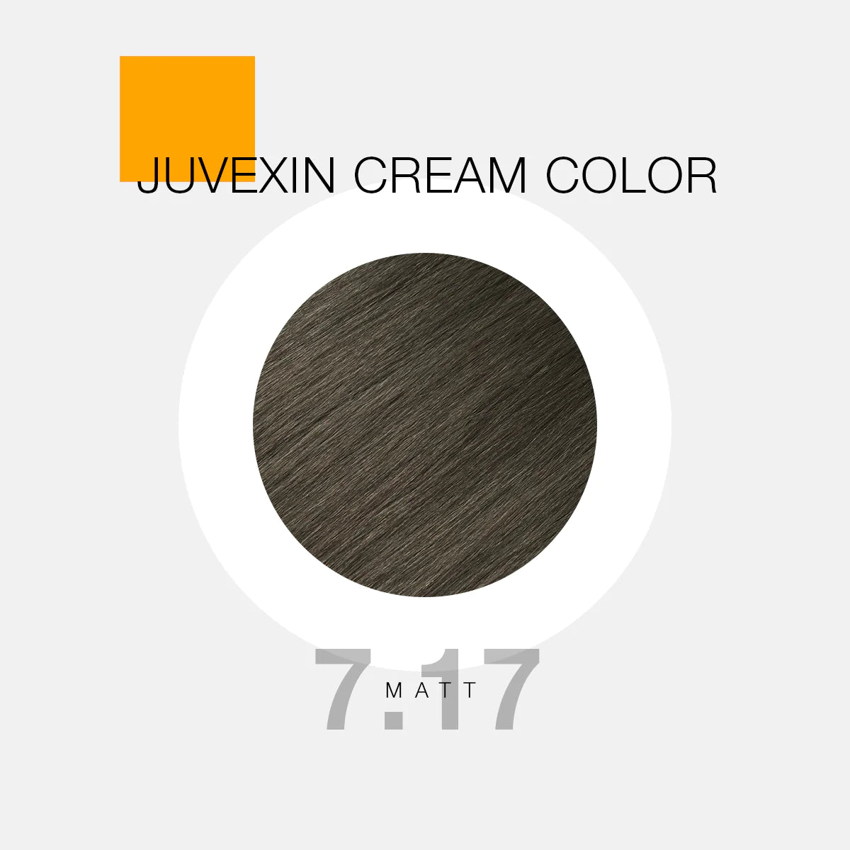 GK Color Hair - Juvexin Cream Color Salon Professional Juvexin Pro Matt  7.17