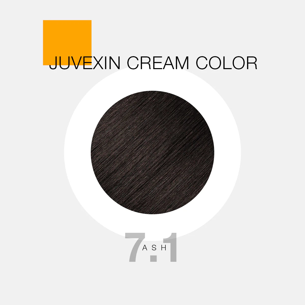 GK Hair Color - Juvexin Cream Color Pro Ash 7.1