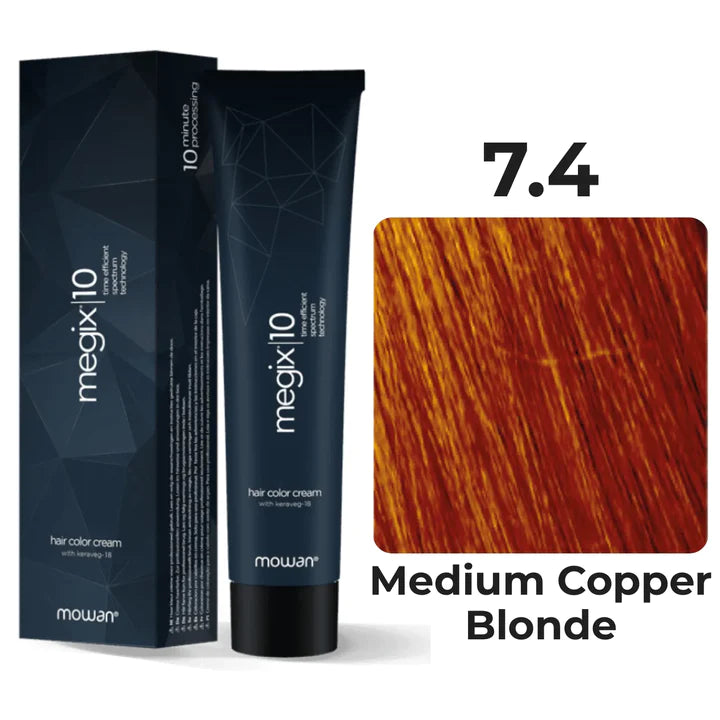 Mowan  - Megix Hair Color - Copper 7.4