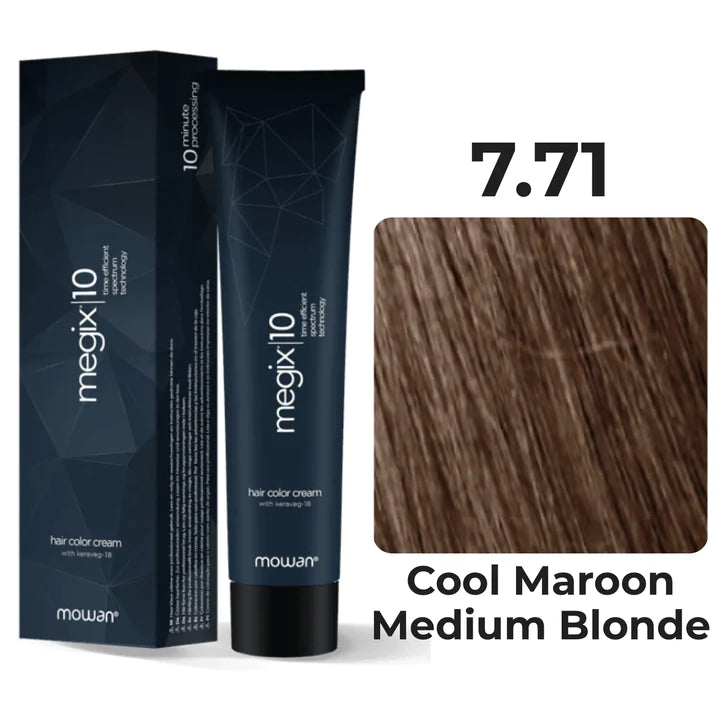 Mowan  - Megix Hair Color - Cool Maroon 7.71