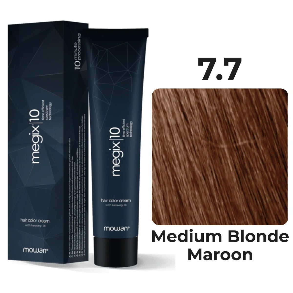 Megron Color Design Megix Hair Color - Maroon