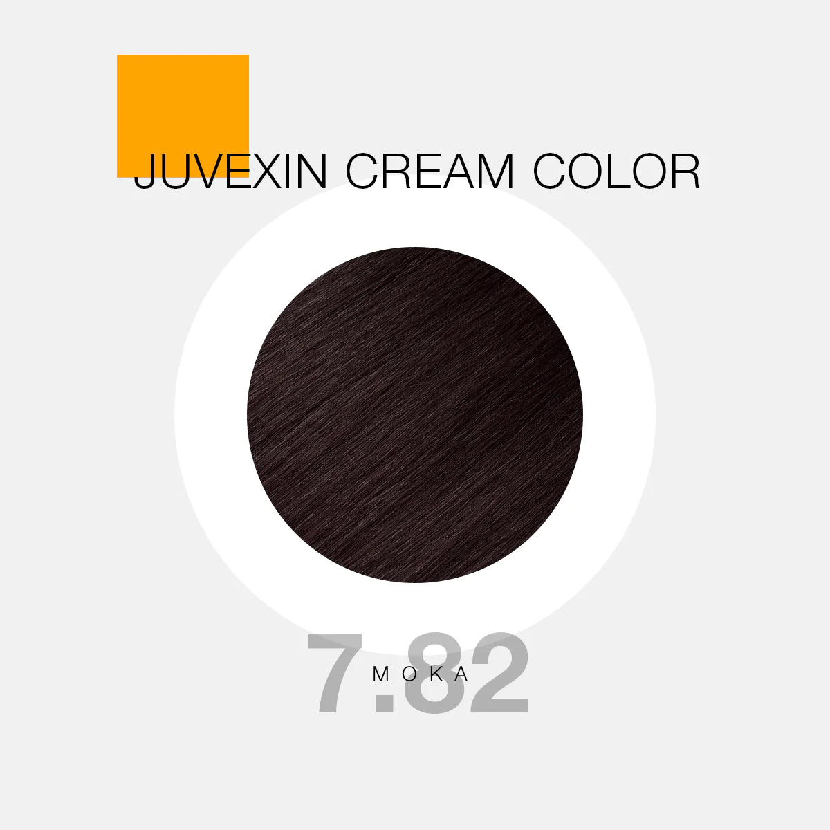 GK Hair Color - Juvexin Cream Color Pro Moka 7.82