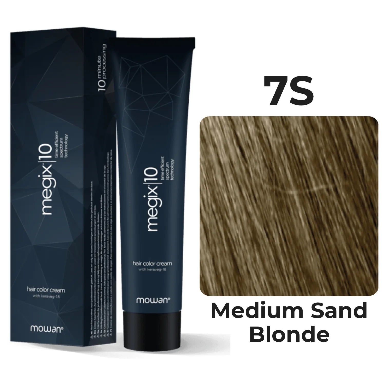 Mowan  - Megix Hair Color - Sand 7S