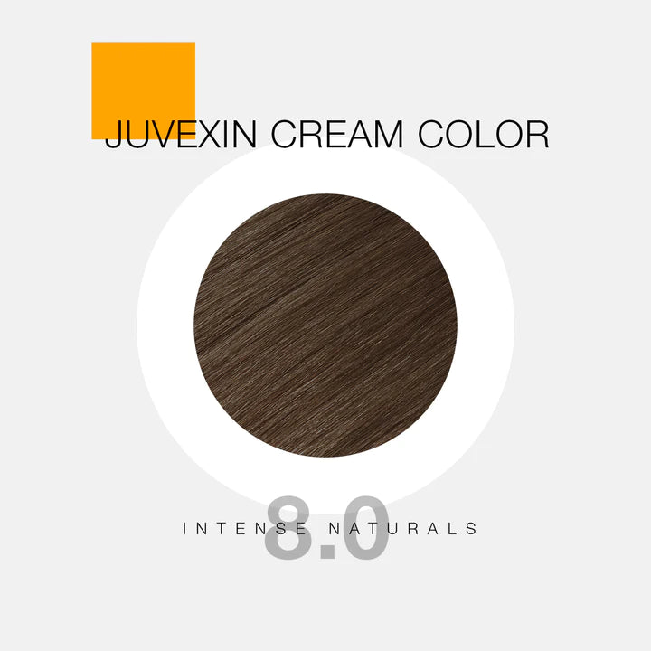 GK Hair Color - Juvexin Cream Color Pro Intense Naturals 8.0