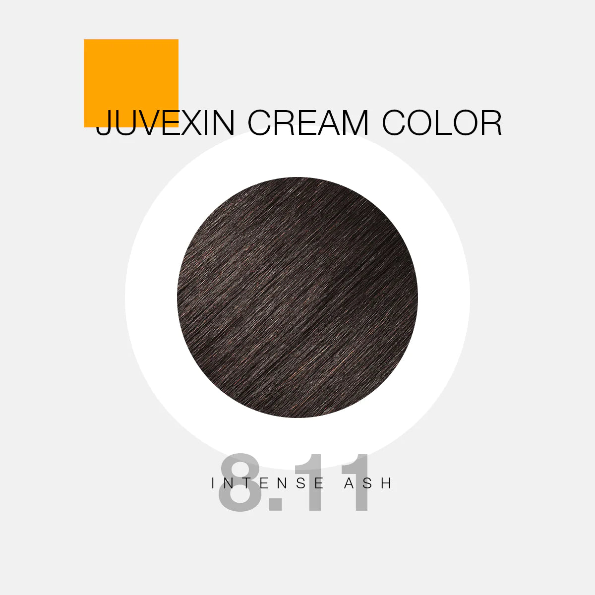 GK Hair Color - Juvexin Cream Color Pro Intense Ash 8.11