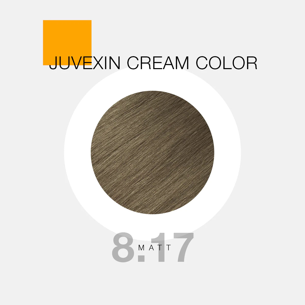 GK Color Hair - Juvexin Cream Color Salon Professional Juvexin Pro Matt  8.17