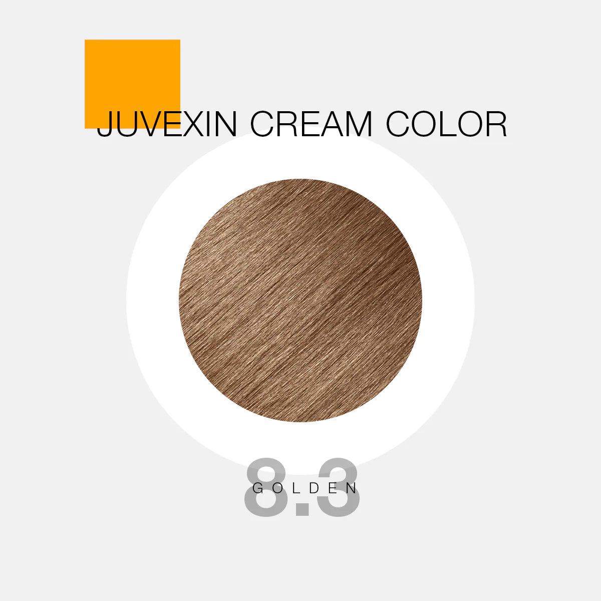 GK Hair Color - Juvexin Cream Color Pro Goldens 8.3