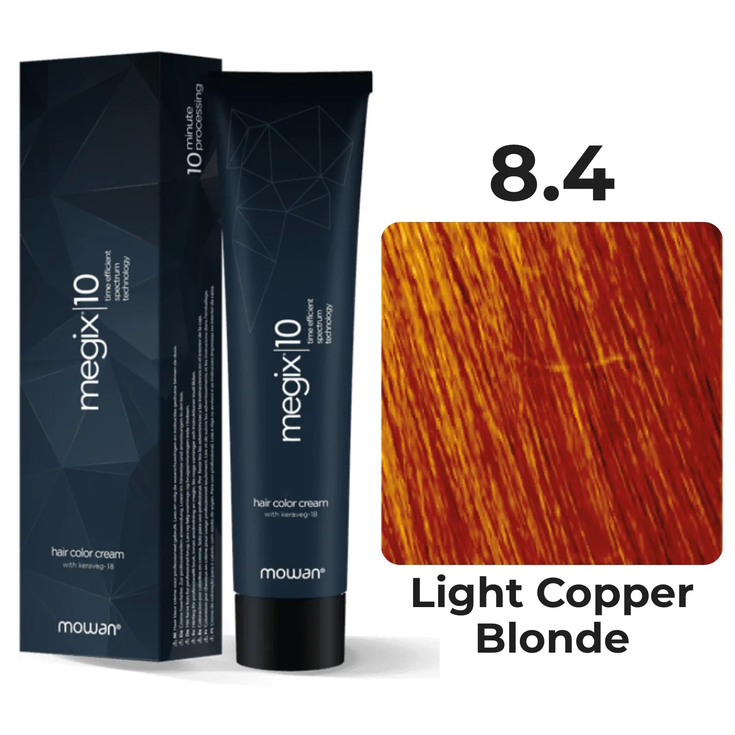 Mowan  - Megix Hair Color - Copper 8.4