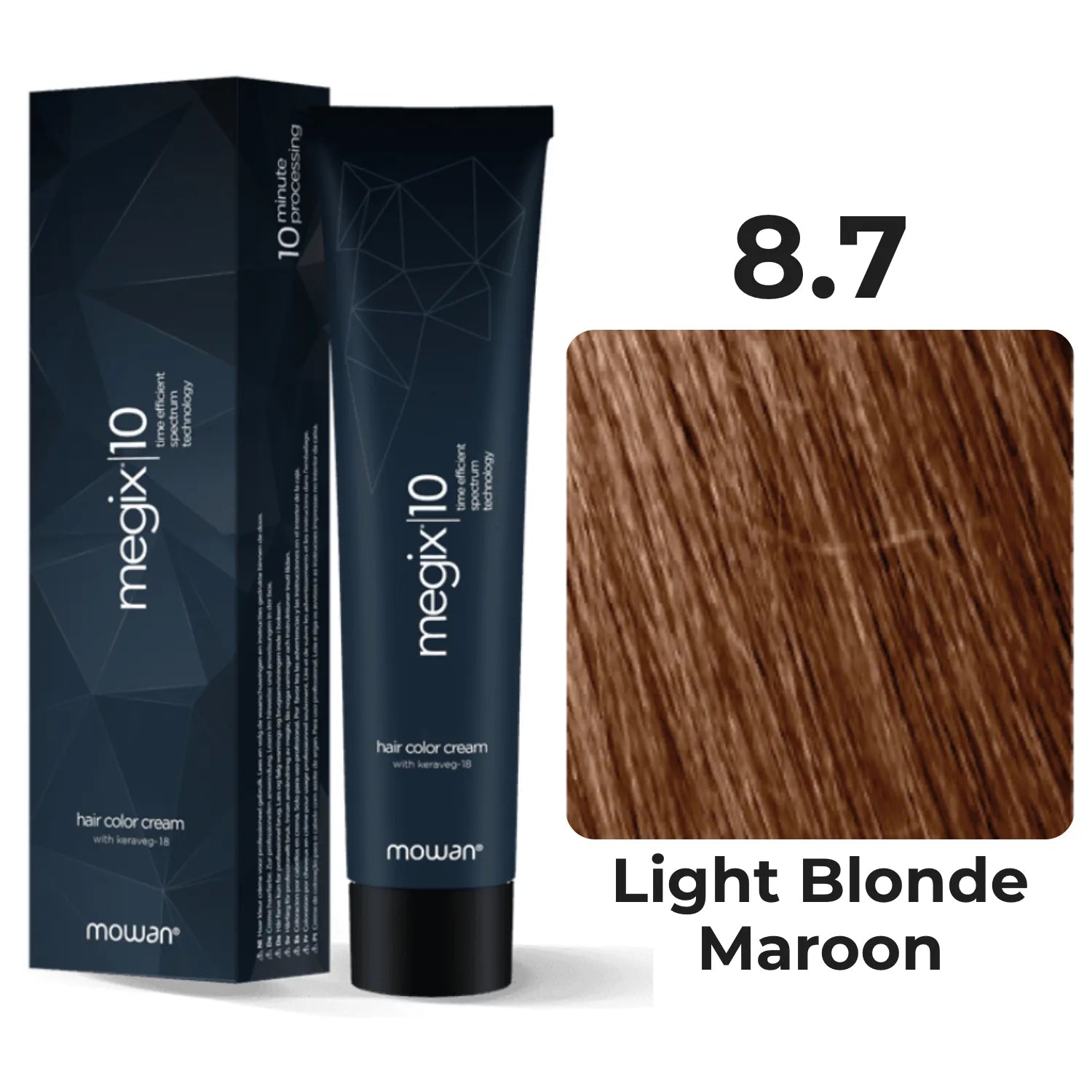 Mowan  - Megix Hair Color - Maroon 8.7