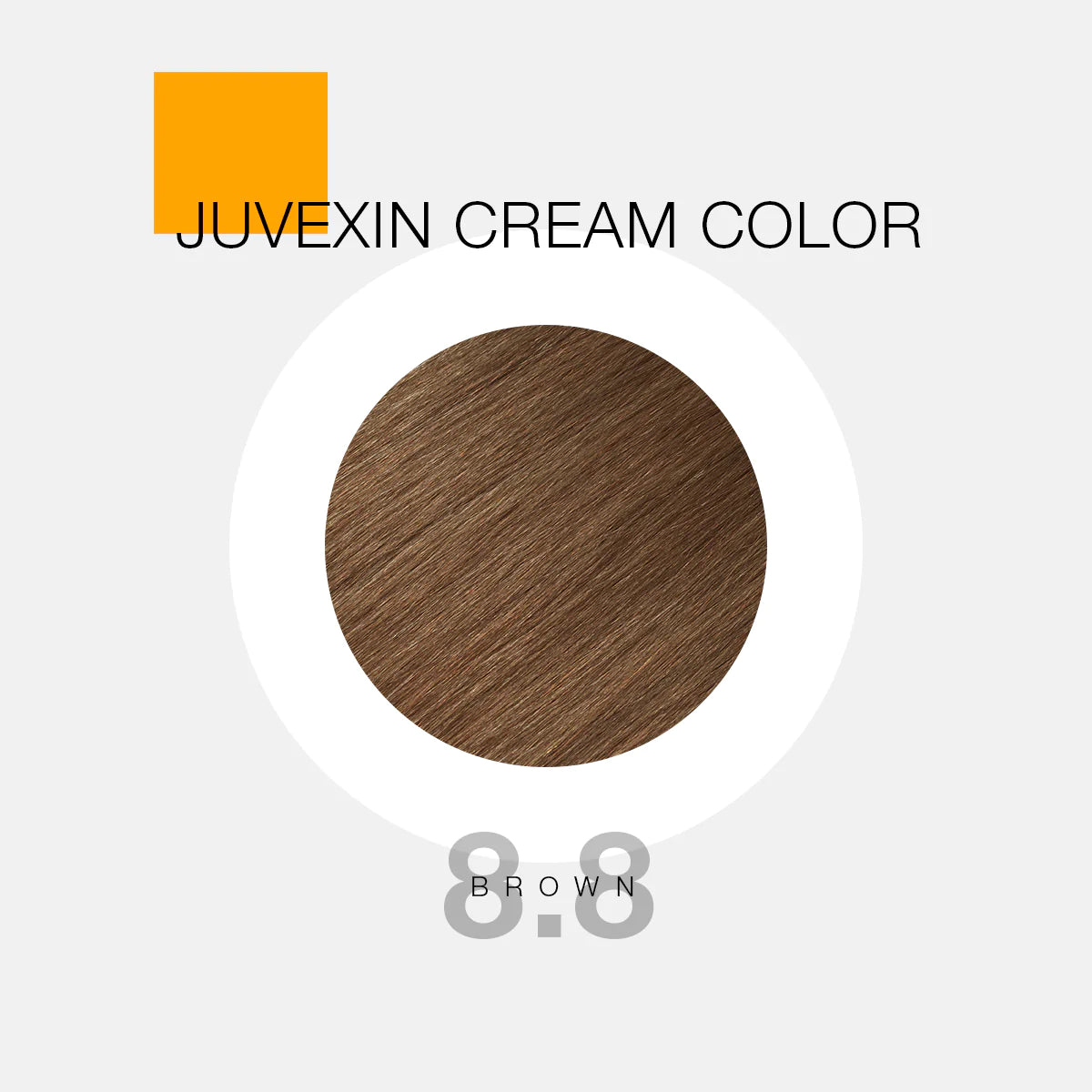 GK Color Hair -Juvexin Cream Color PSalon Professional Juvexinro Brown  8.8