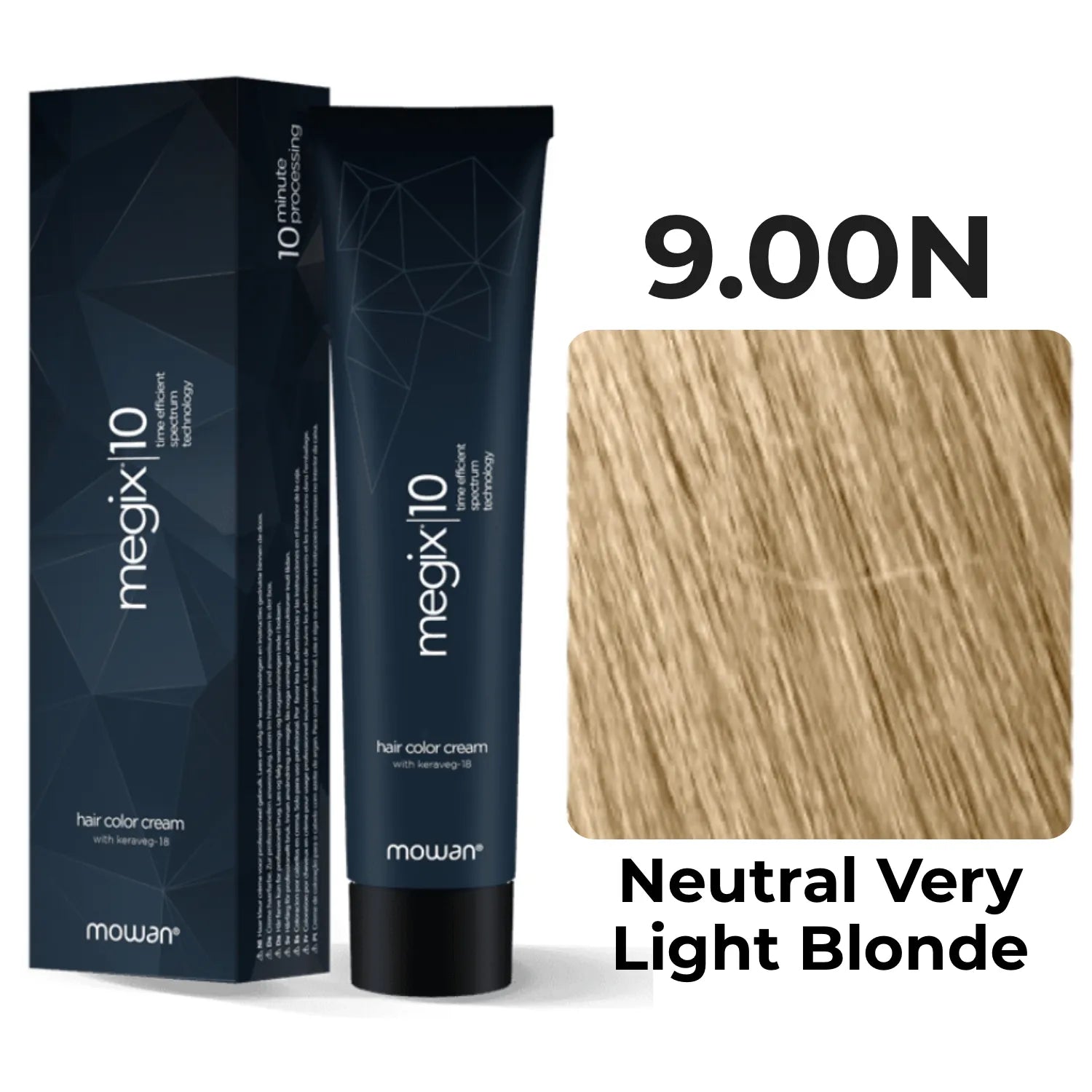 Mowan  - Megix Hair Color - True Neutrals 9.00N