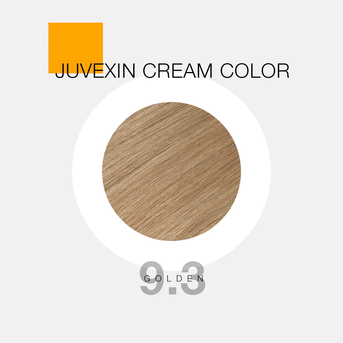 GK Hair Color - Juvexin Cream Color Pro Goldens 9.3