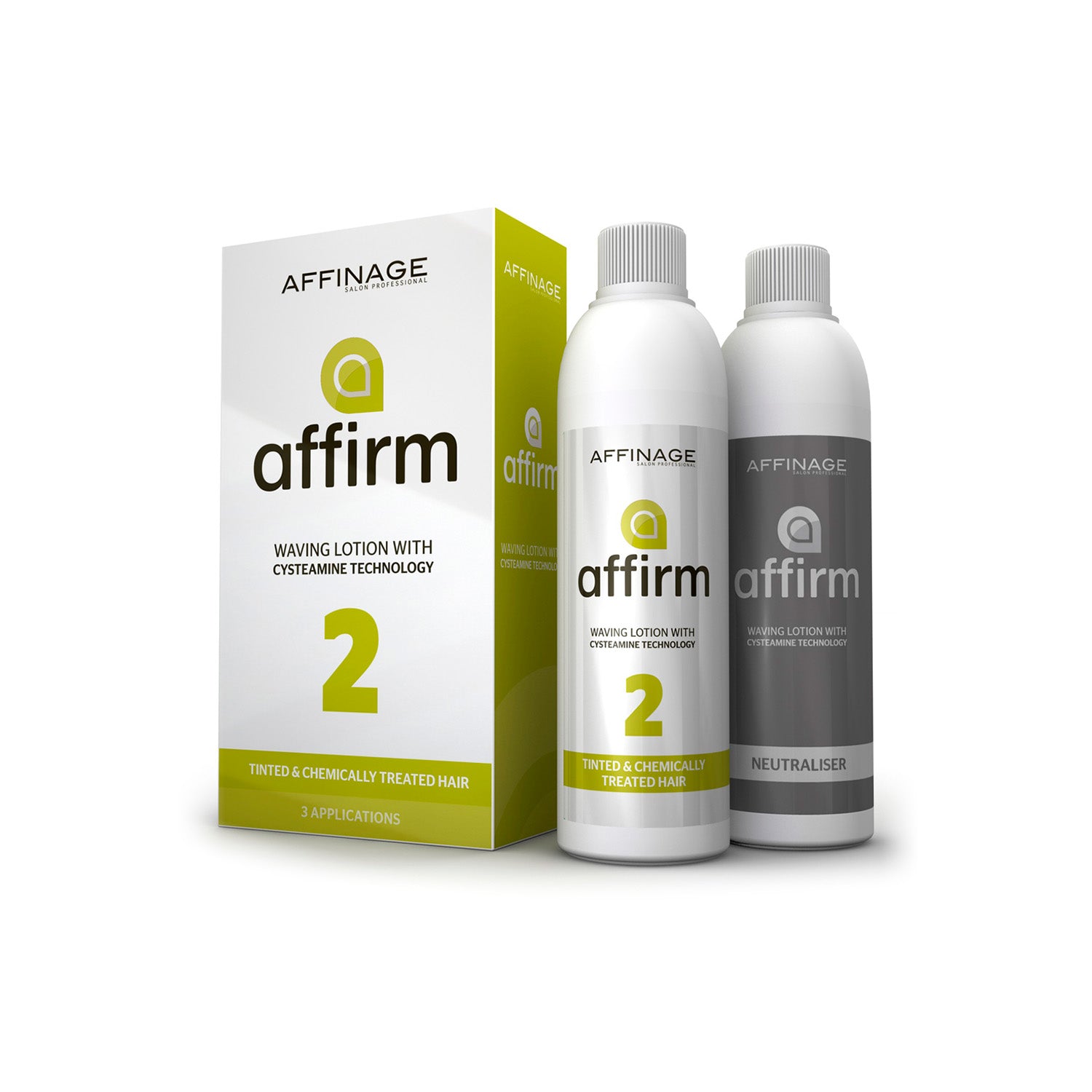 affinage Affirm Perm 2+Fix  2x210 ml perm waving lotion 