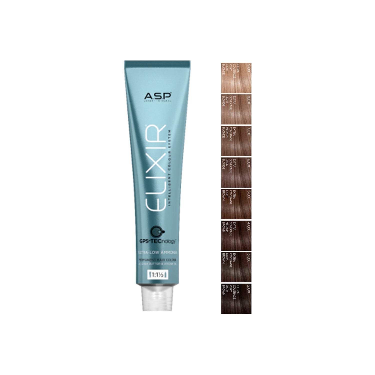 Affinage - ASP Extra Coverage Hair Color Extra Coverage Shades