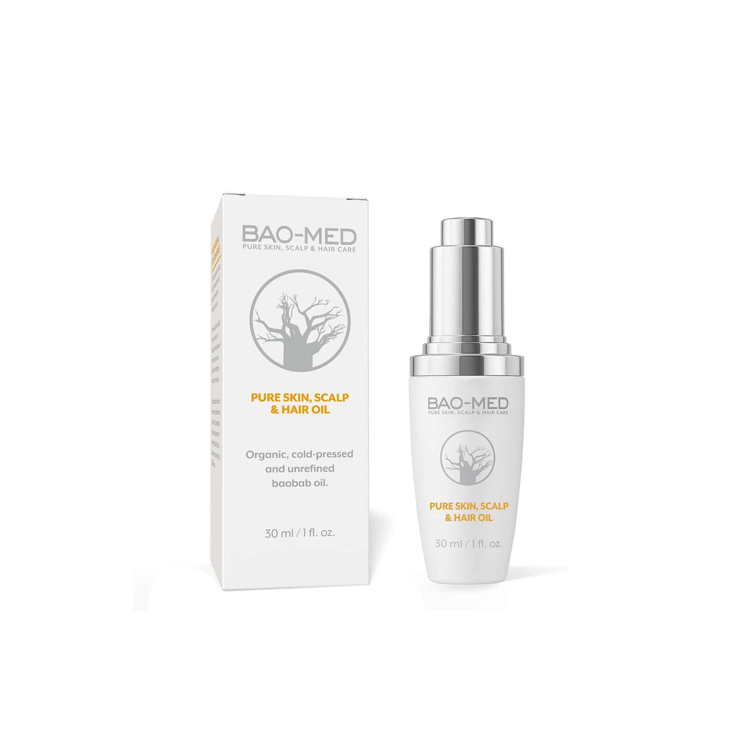 BAOMED Pure Skin, Scalp & Hair Oil