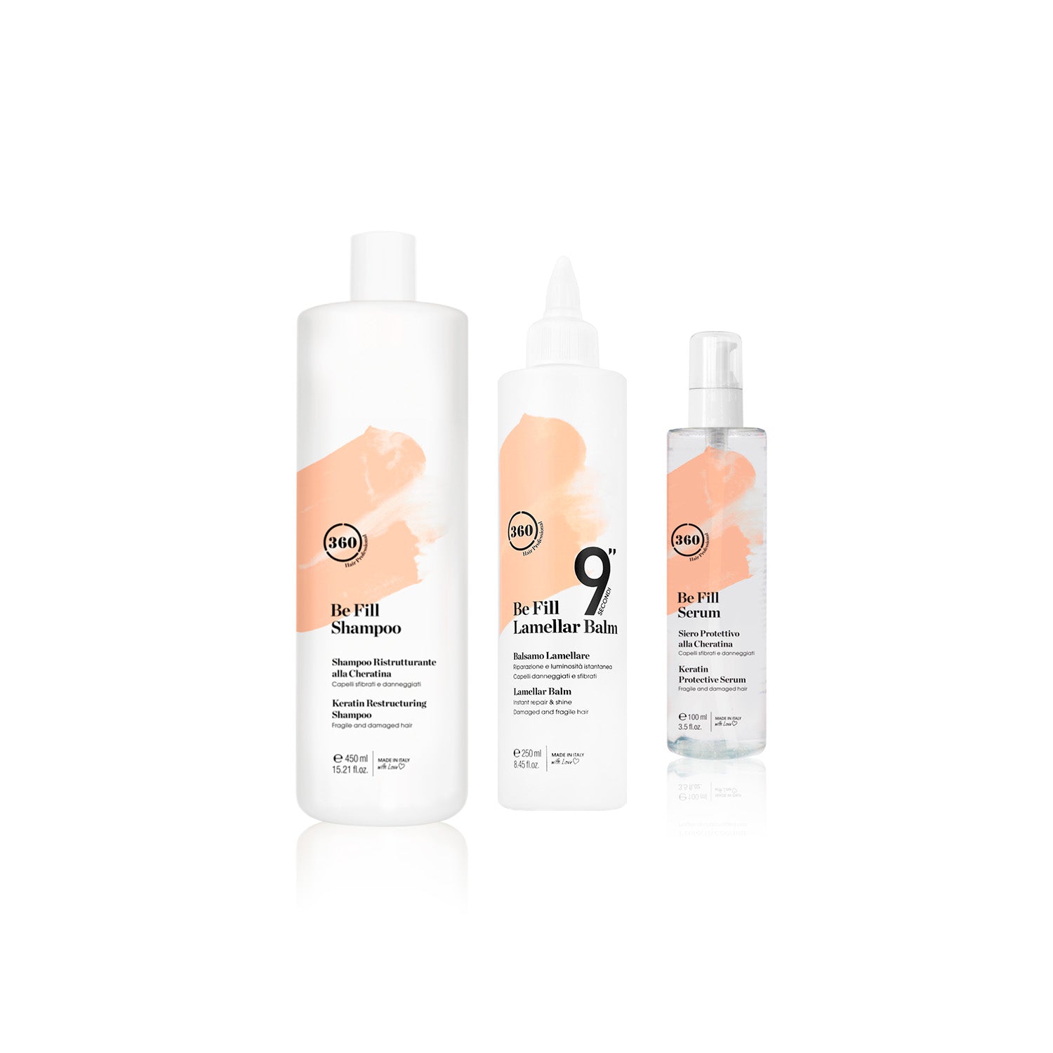 360 Care Trio Sets Be Fill Trio
