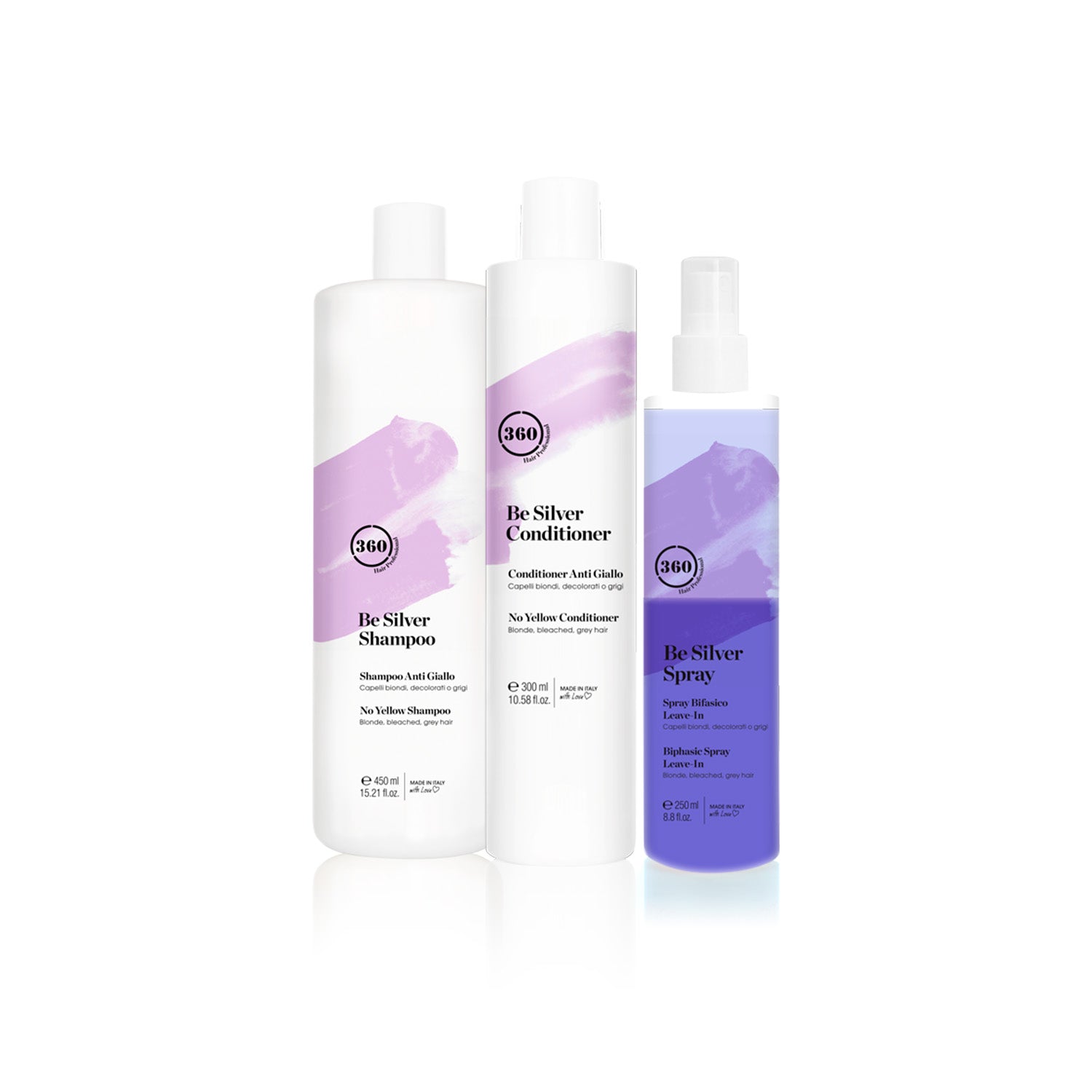 360 Care Trio Sets Be Silver