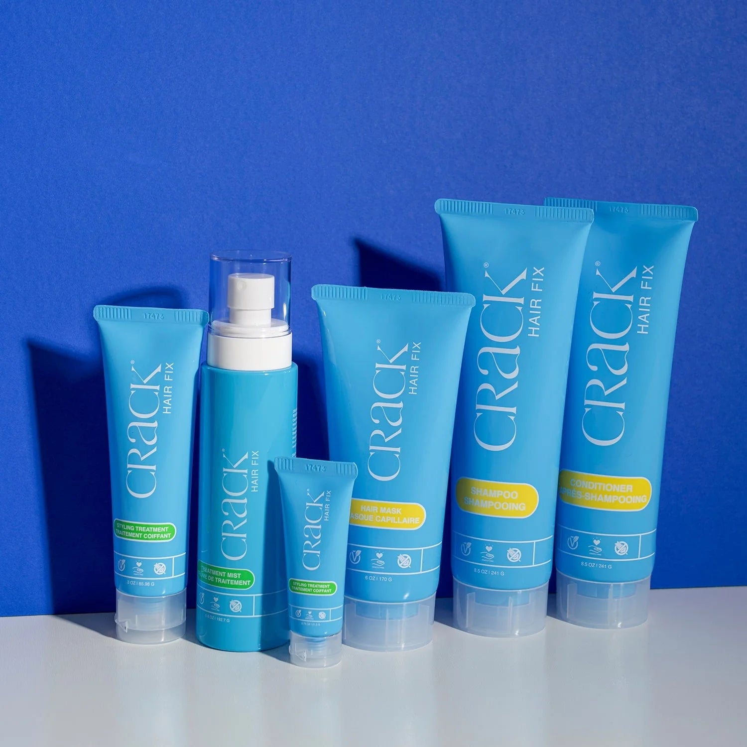 Crack Hair Fix products lifestyle