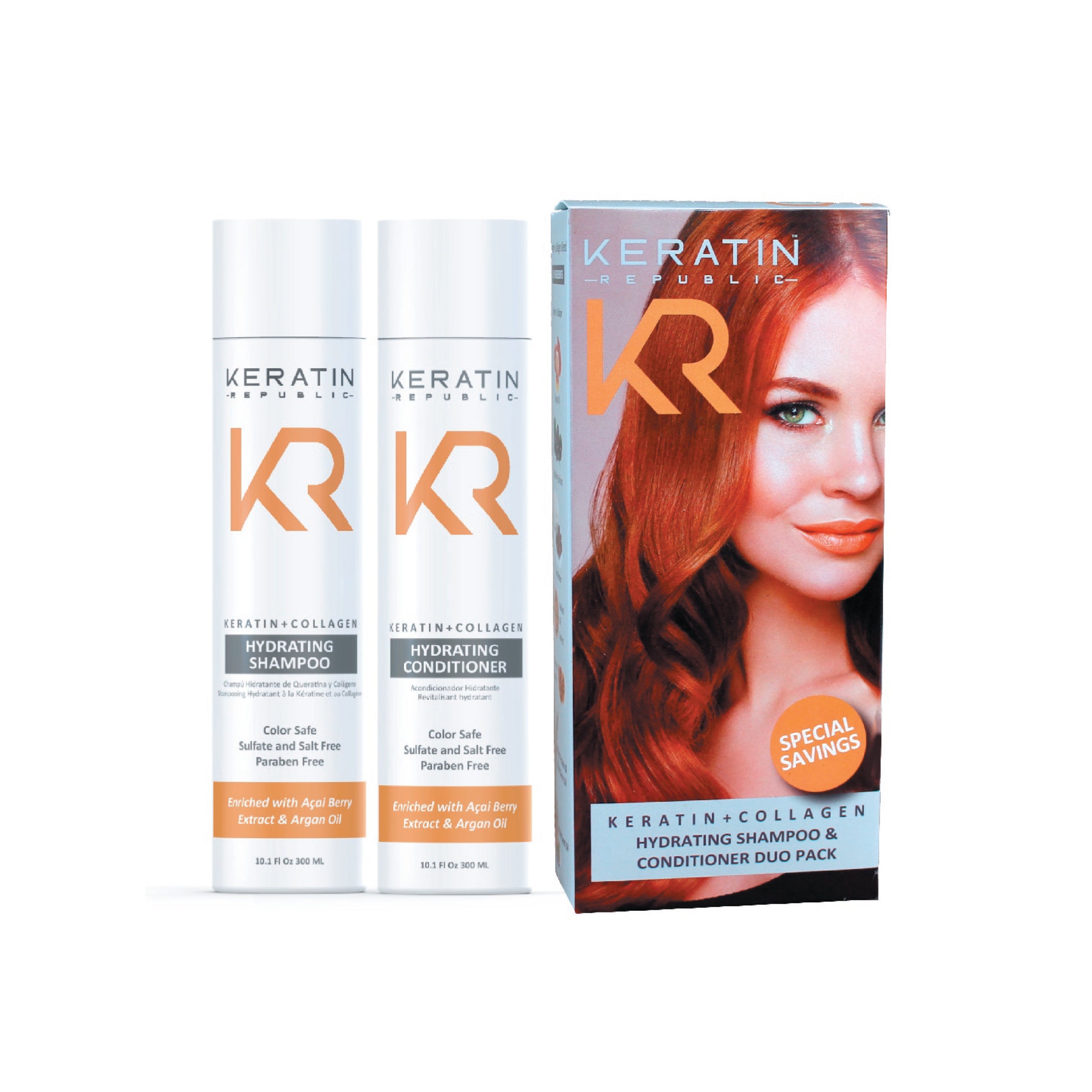 Keratin Republic Luxury Keratin  & Collagen Duo Box