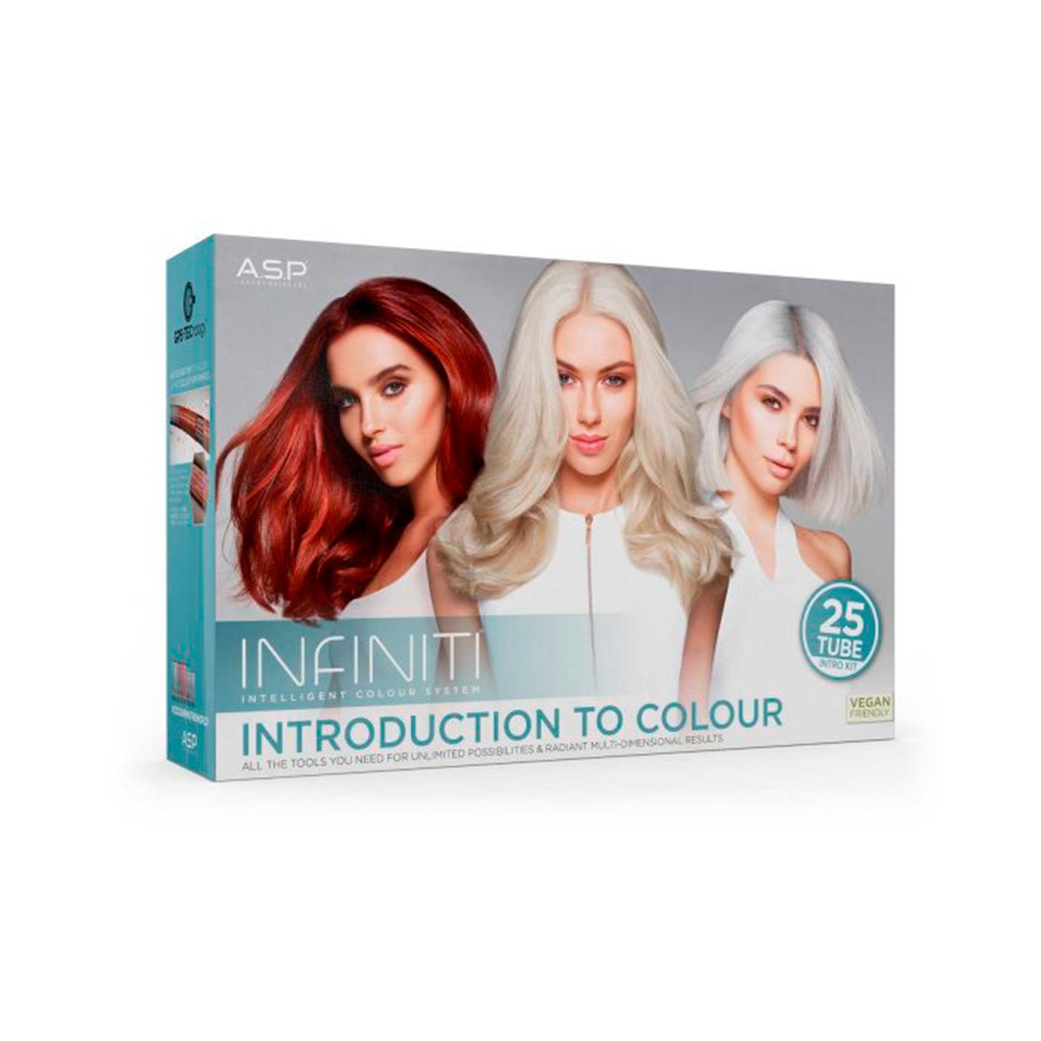 ASP  Infiniti 25 Shade Kit Introduction Professional Salon Products to colour